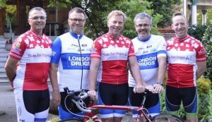 LD Ride for Hope Gran Fondo team for Canuck Place cropped
