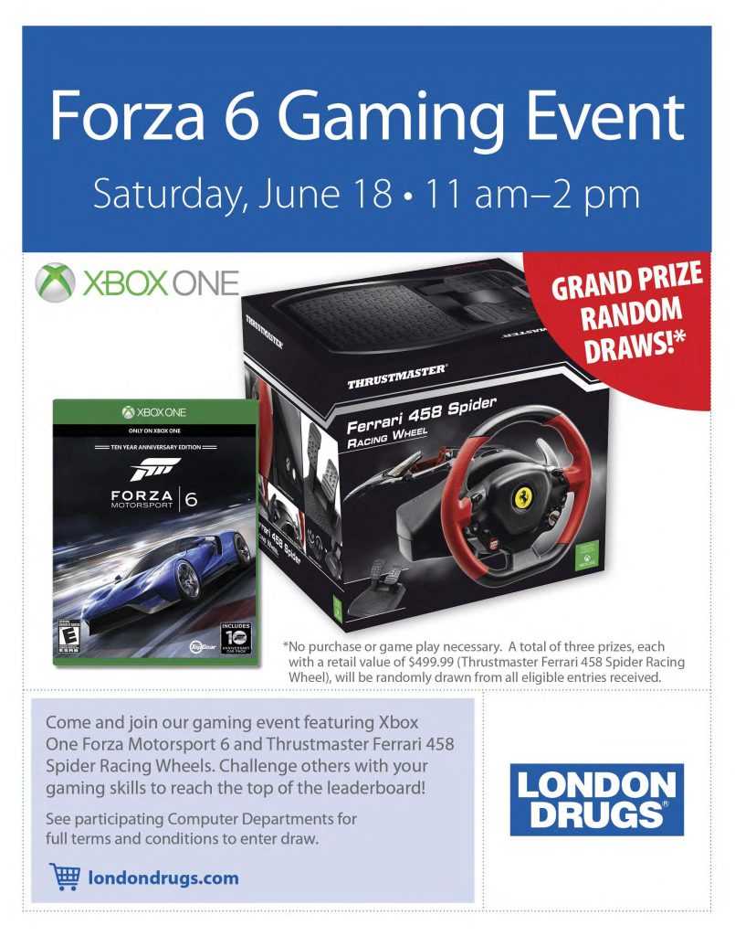 Forza 6 Game Event_22x28_NerdBlog