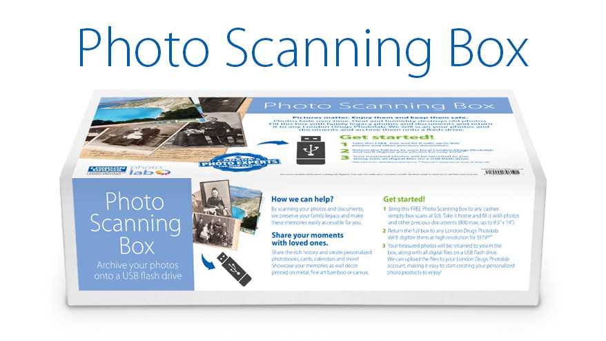 Protect Your Cherished Photos With Our New Photo Scanning Box London Drugs Blog