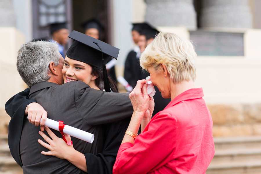 Grad Survival Kit - Hug from Parents