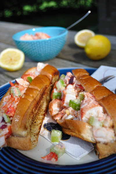 Canadian Recipes - Nova Scotia Lobster Rolls