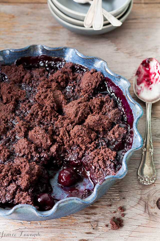 Cherry Chocolate Crumble - London Drugs Blog