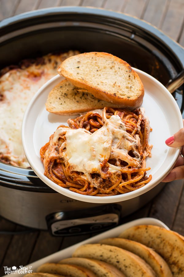 Slow Cooker Crock Pot Baked Spaghetti - London Drugs Blog