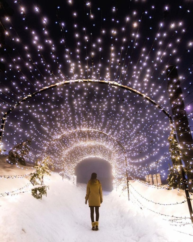 Christmas lights Grouse Mountain Beautiful Canada - London Drugs