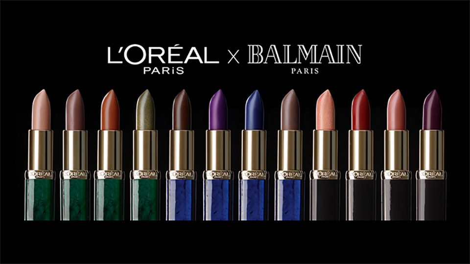 Balmain loreal discount ad