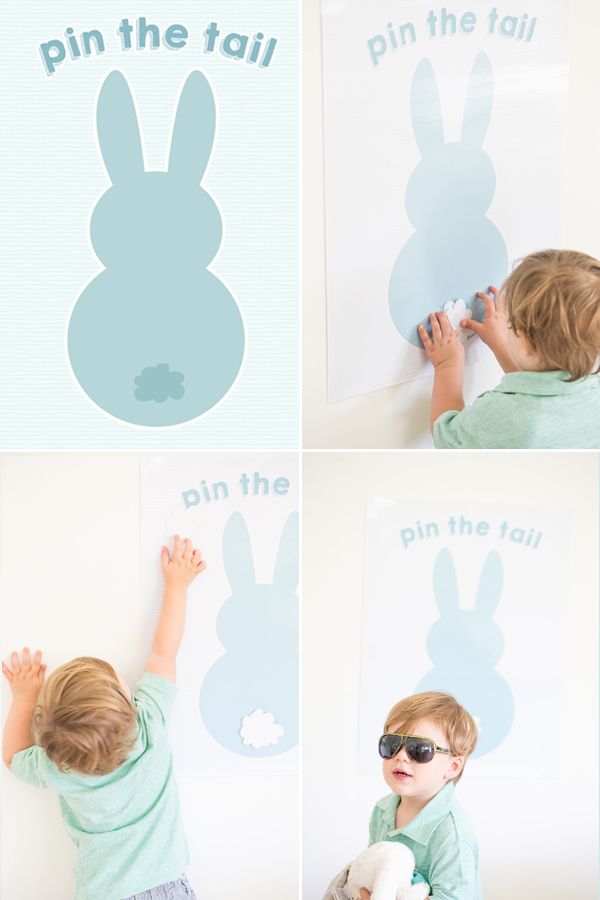 Easter DIY - Pin the Tail