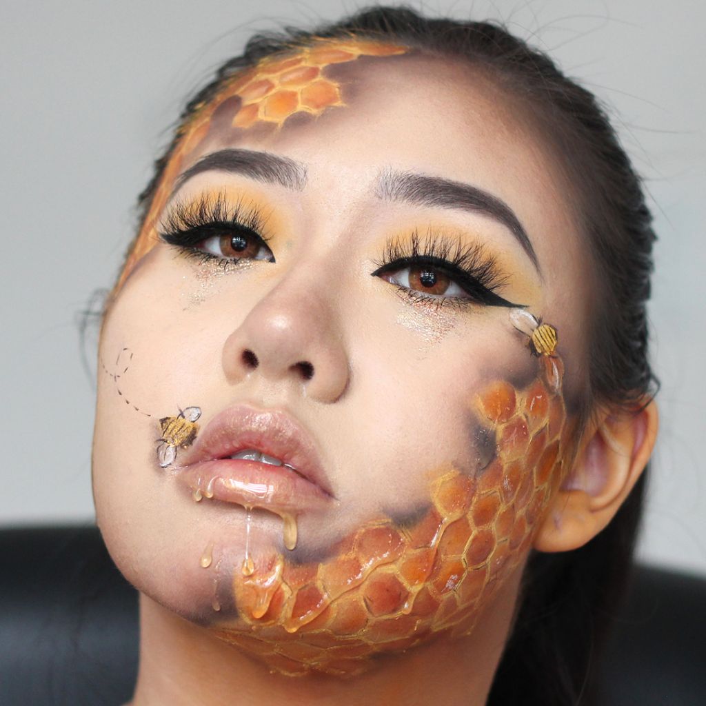London Drugs Beauty Blogger Crystal Wang Halloween Makeup